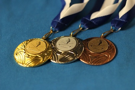 Sparda-Bank West Mannschaftsturnier Medaillen